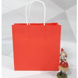 강렬레드 쇼핑백(소 22+9x23cm /10장)크리스마스선물.눈에띄는.예쁜빨강