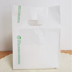 친환경 링비닐쇼핑백 생분해비닐쇼핑백(100장/2가지사이즈)