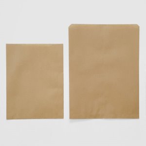 크라프트 식품봉투(3가지사이즈/100장)서류봉투형태.군고구마봉투