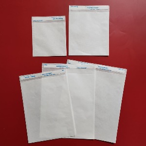 접착 코팅 종이봉투(5가지사이즈 / 50장)서류봉투형태. opp대체봉투. 반투명봉투